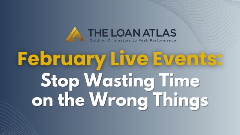 February Live Events: Stop Wasting Time On the Wrong Things!