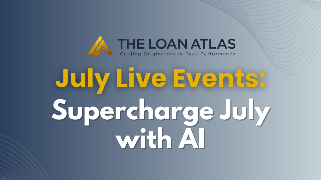 July Live Events: Supercharge July with AI